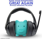 AHG Upgrade Premium Replacement Cloud Stinger Ear Pads Cushions and Headband Cover. Compatible with Kingston HyperX Cloud Stinger Headset. Premium Protein Leather | Extra Thick AHG FlexiSoft Foam