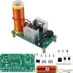 Tesla Coil Soldering Kit with Purple Arc & Bluetooth Music Sync | DIY Spark Generator for Science Experiments, Lighting Lamps, and Audio Visual Effects