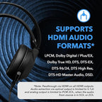 OREI 8K HDMI Splitter 1 in 4 Out, 1 x 4 Duplicate/Mirro Screen with Audio Extractor UltraHD Supports Upto 4K @ 120Hz IR EDID HDCP 2.3 for PS5, Xbox, NVIDIA (BK-104A)