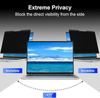 13.8 Inch Magnetic Privacy Screen for Microsoft Surface Laptop 7, Removable Anti Glare Screen Protector, Blue Light Computer Filter, Anti Spy Easy Install