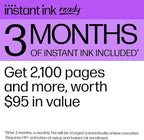 HP Envy 6155e Wireless All-in-One Color Inkjet Printer, Print, scan, Copy, Duplex Printing Best-for-Home, 3 month Instant Ink trial included (714L5A)