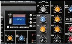 Pro 12 Channels Live Audio Mixer Bluetooth USB DJ Sound Mixing Console with 3 Stage Equalization Regulate 6 Modes Of Music for Family Ktv,Campus Speech,Meeting