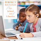Kanayu 100 Pack Wired Earbuds Bulk for Classroom Ear Headphones Wired Basic Student Earbuds No Microphone with 3.5mm Jack for Kids Class Laptop School Library, Individually Bagged(Orange)