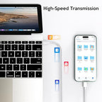 iPhone 16 15 Pro Charger Fast Charging,20W Fast USB C Charger Block 3Pack USBC Type C Fast Charging 6FT Woven Charge Cable for Apple iPhone16 Pro Max/16e/16 Pro/16 Plus/15/15 Pro Max/iPad Pro/AirPods