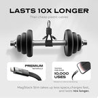 Statik MagStack USB to USB C Cable, Magnetic Anti Tangle Flat A to Type C Charger Fast Charging Cord, Magnetic Charging Cable, Compatible with iPhone 16 Pro Max, 15, Galaxy S24 Ultra, 27W 6FT/2M