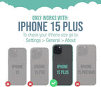 Smartish® iPhone 15 Plus Screen Protector - 2-Pack Tempered Glass Screen Protectors - Tuff Sheet - 9H Easy Install Frame [Scratch Resistant] Case-Friendly- Dynamic Island for Apple iPhone 15 Plus
