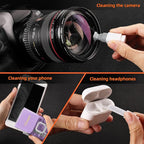 Laptop Screen Keyboard Cleaner Kit, All in 1 Electronic Cleaning Tool for MacBook iPad iPhone Pro Cell Phone, Brush Tool for Tablet, Computer, PC Monitor,TV Camera Lens with Patent, Purple