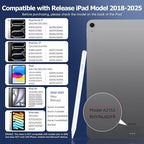 Stylus Pen for iPad Pencil 10th Generation,20 Mins Fast Charge with Tilt Sensitivity&Palm Rejection Stylist for(2018-2025)Apple iPad 6/7/8/9/10/11(A16), Air3/4/5/M2/M3, Mini5/6, Pro 11"/12.9"/M4,White
