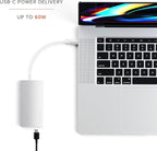 Satechi 8 in 1 USB C Hub Multiport Adapter V2, 4K HDMI, 115W USB C PD Charging, 3 USB-A, Ethernet, Micro/SD Card Readers, for Laptop, MacBook Pro/Air M4/M3/M2/M1, iPad, iPhone 16, Windows - Silver