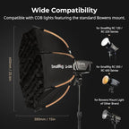 SmallRig LA-O65 Octagonal Softbox, 65cm/25.6in Quick Release Softbox with Carrying Bag, for Bowens Mount COB Lights for SmallRig for Neewer for Aputure for Godox