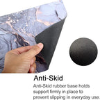 Mouse Pad, Gaming Mouse Pad, Non-Slip Rubber Base Mouse Mat with Designs for Laptop, Computer & Office, 9.5 x 7.9 x 0.12 inches (Marble 2)