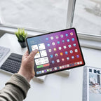 FLOLAB ONETIME NanoArmour Screen Protector for iPad Air 11 Inch 2024 Tempered Glass, TruColor, Blue Light Blocker, No Blue Tint, Original Display Color, Ultra Clear, Easy Install, Durable
