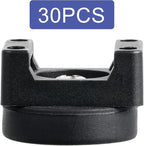 Yookeer Magnetic Zip Tie Mount Base Black Magnetic Cable Clips Wire Holder Multipurpose Cable Ties Management Base Electrical Supplies for Wire