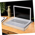 DOITOOL Clear Acrylic Keyboard Cover Protector, 15.6 in Laptop Keyboard Cover Mechanical Laptop Protector Cats from Touching Keyboard,15.7x10.4x1.6in