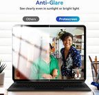 Magnetic Privacy Screen Protector Compatible with iPad Pro 12.9 Inch 2018 2020 2021 2022, Removable Anti Glare Blue Light Bubble-Free Black Security Protector Private Filter
