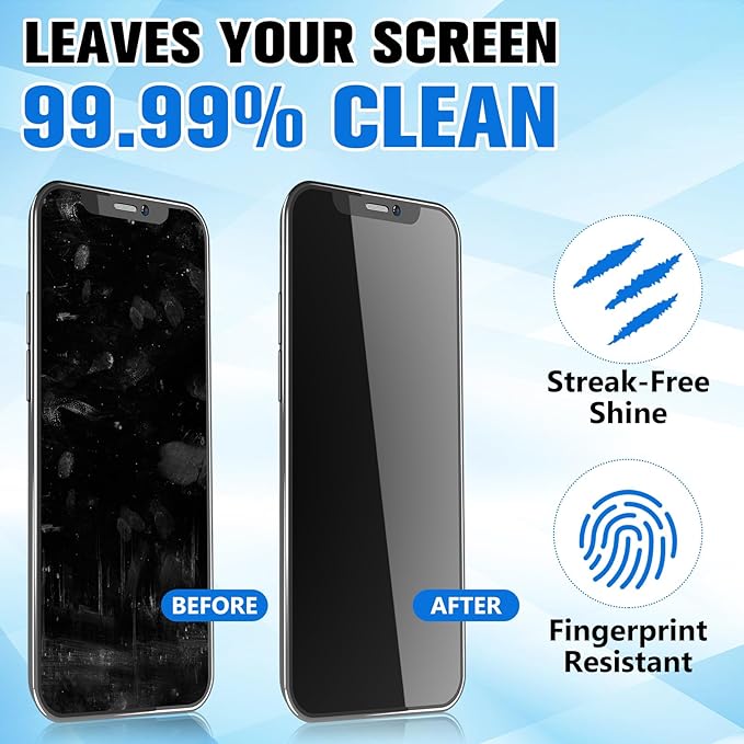 240 Count Electronic Cleaning Wipes 12 Pack Pre Moistened Screen Wipes Electronics Screen Cleaner for Lens, Phone, TVs, Computer, Laptop and Monitor Cleaning