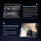 VILTROX PL-L Lens Adapter, Lens Converter Ring Camera Lens Mount Adapter Ring Compatible with PL Lens to L Mount Camera Panasonic S1 S1R S1H S5/Leica SL SL2 CL TL/Sigma FP DSLR Cameras
