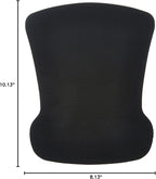 Amazon Basics Rectangular Gel Computer Mouse Pad with Wrist Support Rest, Small, Pack of 20, Black