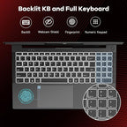 NIMO 15.6" IPS FHD-Gaming-Laptop, AMD Ryzen 5 6600H 6-Cores 660M GPU 64GB DDR5 RAM 2TB SSD(Beat i7-1165G7, Up to 4.5GHz) Computer with 100W GaN Type C Fingerprint Backlit Keyboard Win 11