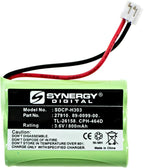 Synergy Digital Cordless Phone Battery, Compatible with Clarity C410 Cordless Phone, (Ni-MH, 3.6V, 800 mAh) Ultra Hi-Capacity Battery