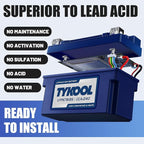 YT7B-BS 12V 4Ah 240CCA LiFePO4 Motorcycle Battery, Built in BMS, for Honda KTM Yamaha Harely, Lithium Ion Battery Fit Lawn Mower, Jet Ski, Motorboat，ATV, UTV, Scooter,Snowmobile