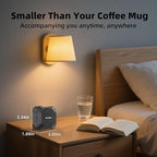 Small Shower Speaker Supports TWS Stereo Pairing and Hands-Free Calling, Loud, IPX7 Waterproof Wireless Bluetooth Speaker, 12H Playtime, Suitable for Home Bathroom, Outdoor Travel, Beach