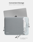 tomtoc 360° Protective Laptop Sleeve for 13-inch New MacBook Air M4/A3240 2025, M3/A3113, M2/A2681 M1/A2337 A2179 A1932, 13-inch MacBook Pro M2/A2686 M1/A2338, Water-Resistant Computer Case Bag