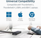 Kensington SD4760P 11-in-1 USB-C Docking Station Triple Monitor DisplayLink Docking Station, 3xHDMI, 100W Charging for Laptop, 6xUSB A, Ethernet, Audio, for Mac and Windows Driver Require K33622NA