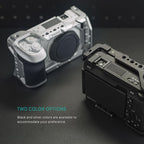 Tilta Full Camera Cage for ZV-E1 | Cold Shoe, NATO Rail, M3 and 1/4"-20 Threads Mounts | Silver