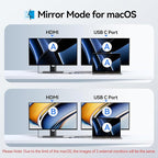 USB C Hub HDMI Adapter for MacBook Pro/Air, 8 in 1 USB C Video Hub with HDMI 4K@60Hz,SD/TF,USB C Data Port,100W PD,USB 3.0 USB CDongle Compatible for Dell XPS/Lenovo Thinkpad/HP/Surface/Yoga etc