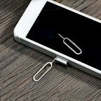 7Pcs SIM Card Removal Openning Tool Tray Eject Pins Needle Opener Ejector Compatible with All iPhone Apple iPad HTC Samsung Galaxy Cell Phone Smartphone Watchchain Link Remover (7Styles)