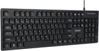 Lenovo 305 Wired USB-C Keyboard with Numeric Keypad, Full Size Keyboard, Slim Design, Black, USB-C Connectivity, Dedicated Function & AI Keys, for Gaming PC, Laptop, Desktop, Tablet, Home Office