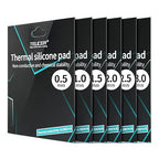 Thermal Pad 14.8 W/mK, 120x120x1.5mm, Non Conductive, High Temp Resistance, Silicone, For Laptop, GPU, CPU, LED Cooler