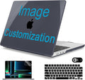 Mektron Custom Personalized Photo Case for MacBook Pro 16" M4 A3403 A3186 M3 A2991 M2 A2780 M1 A2485 (2021/2023/2024) Pro/Max with Touch ID, Hard Shell Plastic Laptop Cover Keyboard Cover