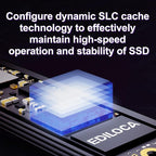 500GB M2 NVME SSD with Heatsink - PCIe Gen4.0 NVMe M.2 2280 3D NAND TLC, 4800MB/s Read, Internal Solid State Drive for PS5/PC, Dynamic SLC Cache, PS5 Storage Expansion, 5-Year Warranty(EN760)
