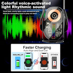 Wireless Car Charger, Cell Phone Car Mount 15W Fast Charging Auto Clamping for Car Vent Phone Holder Charger for iPhone 16 15 14 13 12 11 Pro Max, Glaxy S24 Ultra, LG, Google