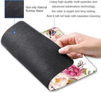 Hokafenle Mouse Pad Motivational, Cute Floral Mouse Pad with Inspirational Quote, You Got This Mousepad Design, Mouse Mat Square Waterproof Non-Slip Rubber Base Mouse Pads for Office Home Laptop