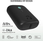 Nimble Champ Lite Portable Charger, 5200mAh Fast Charging Power Bank 15W USB C and A Port with Cable, Travel Essential Battery Pack for iPhone Galaxy Pixel MacBook iPad Kindle Airpod Laptop Tablet