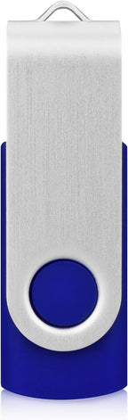 KEXIN 8GB Flash Drive 10 Pack USB Thumb Drive Memory Stick (USB 2.0, Blue)