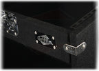 Griffin Rackmount Studio Mixer Flight Road Case (Ultimate-PROAudio) – 25U Mount Space Amp Cabinet Travel Trunk For Music Gear Recording Equipment – Portable DJ Sound Booth Carpet Rack Stand Cart