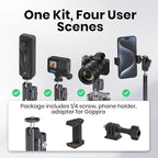4.5" Suction Cup Camera Mount with 4.72" Extension Rod, Universal Car Mount for Cameras, Phones, Cameras with 3.84" Magic Arm