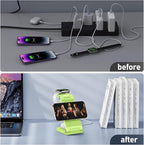 Magnetic Wireless Charger Stand, 3 in 1 Foldable Wireless Charging Station, Travel Charger for Multiple Devices for iPhone 15 14 13 12 Series, Apple Watch Ultra/SE/9/8/7/6/5/4/3/2, AirPods