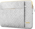 Lacdo Laptop Sleeve Case for 16 inch New MacBook Pro M4/M3/M2/M1 Pro/Max A3403 A3186 A2991 A2780 A2485 2024-2019 | 15 inch Microsoft Surface Laptop 7th Copilot+PC / 6 5 4 Computer Bag Case, Space Gray