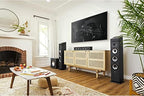 Polk Monitor XT12 Powered Sub - 12" Dynamic Balanced Woofer & 100W Class A/B Amplifier, Low-Resonance MDF Cabinet & Removable Grille, Dolby Atmos & DTS:X Compatible, Midnight Black