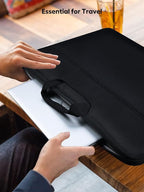 UPERFECT Laptop Sleeve 24-inch for Laptop/Portable Monitor/Notebook/Tablet with Large Capacity Side Pockets & Durable Handle-Waterproof/Shockproof-Padded Compartments-Zippered Accessory Storage