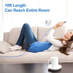 Durcord USB-C Charger, 16ft Fast Charging USB-C Cable, Compatible with iPhone 15 Pro/Plus/Max/Android - Blue