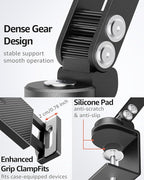 Urmust Tablet Holder Mount with Extendable Arm, Multi-Node Adjustable for 4.7-13" iPad Pro, Air, Galaxy Tab, Kindle Fire, Switch - Universal Tablet Stand for Bed, Desk & Work