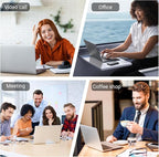 MUBUY-GOL Magnetic Privacy Screen Protector for 16 Inch 16:10 Aspect Ratio Screen 360° Anti-Spy, Anti-Glare, Anti-Blue Light Protection, Enhanced Screen Clarity & Scratch Guard