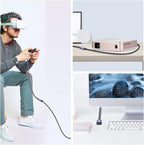 LDKCOK USB 2.0 Type A Male to A Female Active Repeater Extension Cable 75ft, High Speed 480 Mbps
