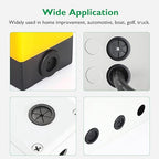 Rubber Grommets for Wiring, 3-1/8 Inch Drill Hole, 2-3/4 Inch ID, Firewall Grommets Automotive Cable Cords Hoses Protection, Double-Sided Rubber Plugs for Round Holes, 3 Pcs, 70x80 mm